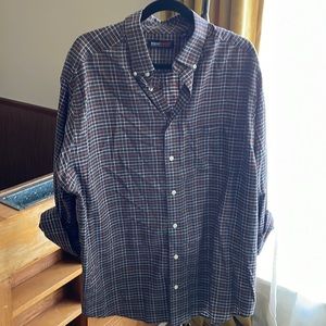 XLT Roundtree & Yorke Plaid Shirt
